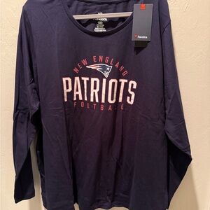 Women's Fanatics New England Patriots Long Sleeve Shirt- size 3 X